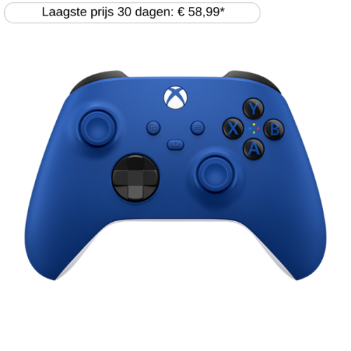 MICROSOFT Xbox Wireless Controller Blauw