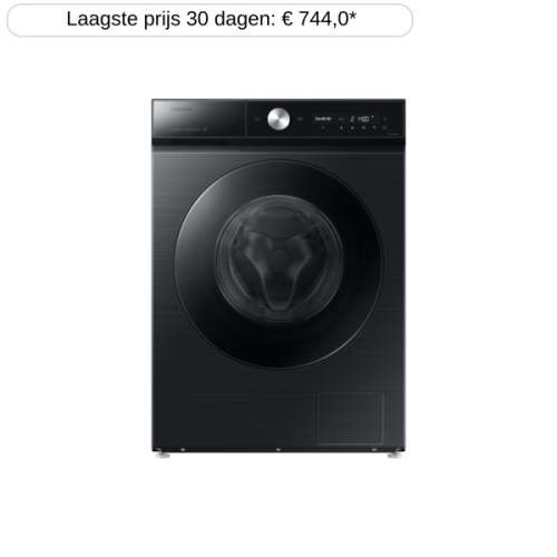 SAMSUNG WW11DB8B95GB 8000-serie BESPOKE QuickDrive Wasmachine (11 kg, 1400 rpm, A)