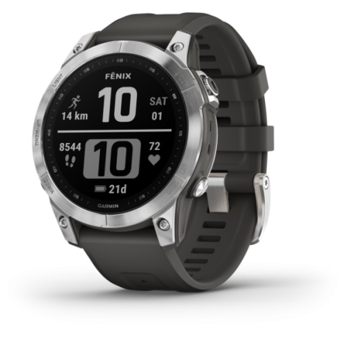 GARMIN fenix 7 Zilver/Grafiet