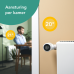 TADO Slimme Radiatorknop X en Bridge X - Starterkit Slimme radiatorknop Zwart