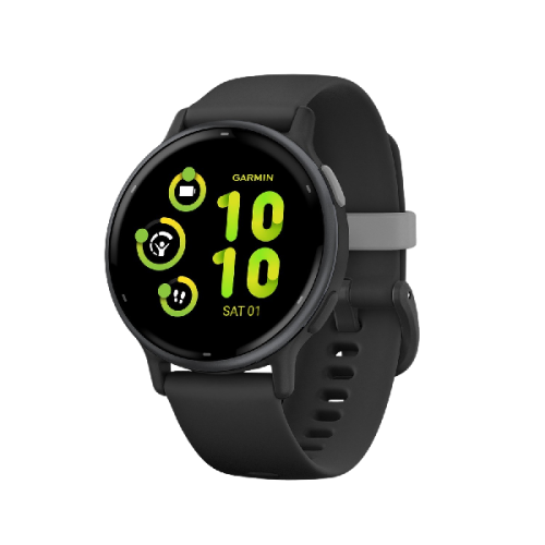 GARMIN vivoactive 5 Music Zwart/Leisteen