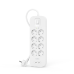BELKIN Surge Protection Outlet Dual 30W met USB-C en 8 stopcontact  Stekkerdoos