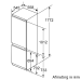 SIEMENS KI86SAFE0 - Inbouw Koel-vriescombinatie - Nishoogte 177.5 cm