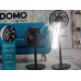 DOMO Statiefventilator 2-in-1 - Ø 30,5 cm Statiefventilator Zwart