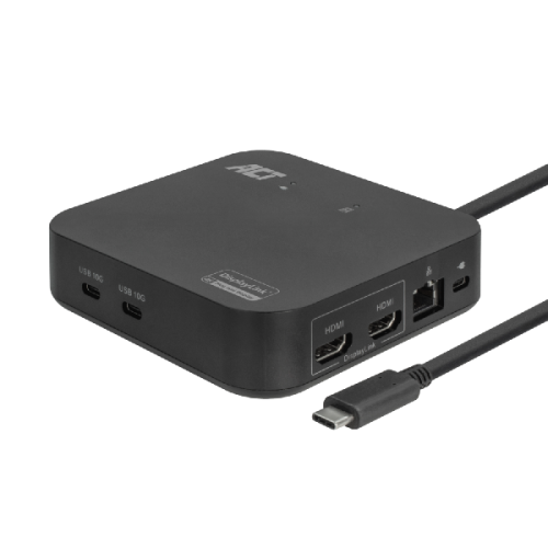 ACT AC7150 USB-C 4K naar HDMI Dockingstation