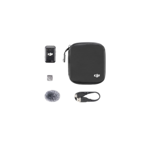 DJI Mic 2 (1 TX) zender Zwart
