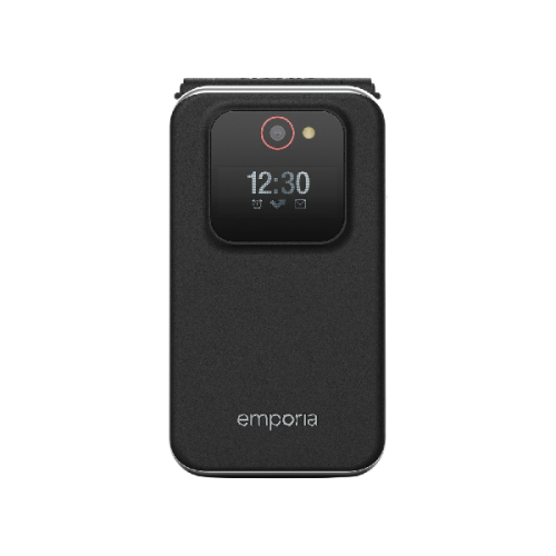 EMPORIA Joy 4G Senior Feature Phone - Zwart - 128 MB Zwart