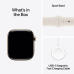 APPLE Watch Series 10 GPS + Cellular 46mm Starlight Sport Band S/M Smartwatch Gold