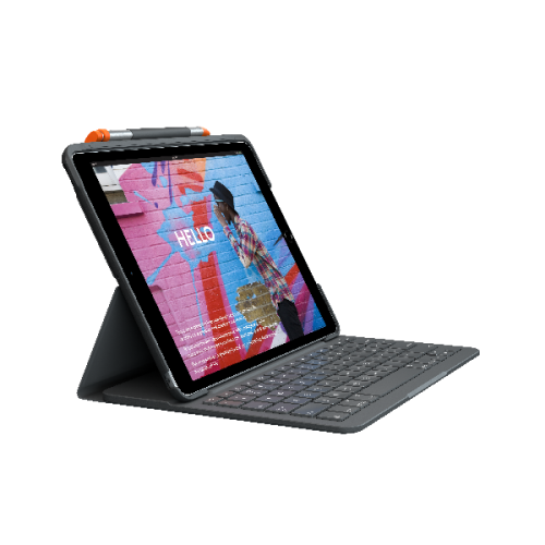 LOGITECH Slim Folio KB Case iPad (7e, 8e en 9e generatie)