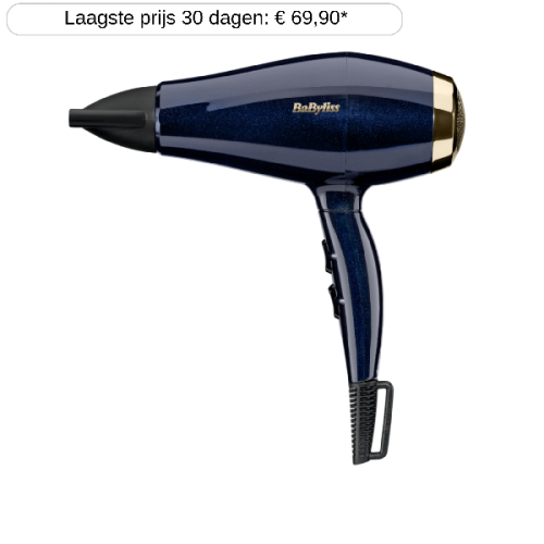 BABYLISS Black Onyx Dryer 5911E Föhn Donkerblauw