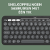 LOGITECH Pebble Keys 2 K380s Bluetooth-toetsenbord voor meerdere apparaten - Graphite