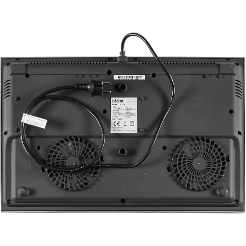 ETNA KIV12ZIL  Kookplaat - Vrijstaand - Inductie - 1-fase (normale stekker) - breedte 56.5 cm