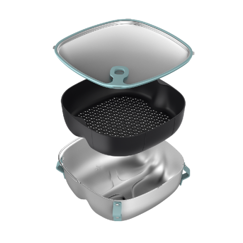 PHILIPS HD9960/00 2-in-1 kook- en roerbakset