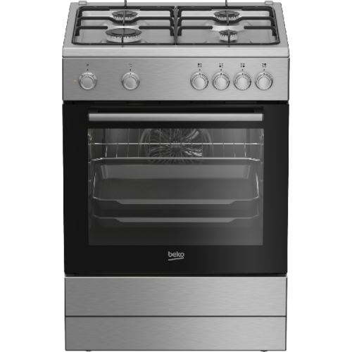 BEKO FBM6202XNL - AeroPerfect - Fornuis - Gas - breedte 60 cm