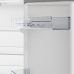BEKO  RDSA240K40WN -  Koel-vriescombinatie - breedte 54 cm - hoogte 146.5 cm - inhoud 223 l