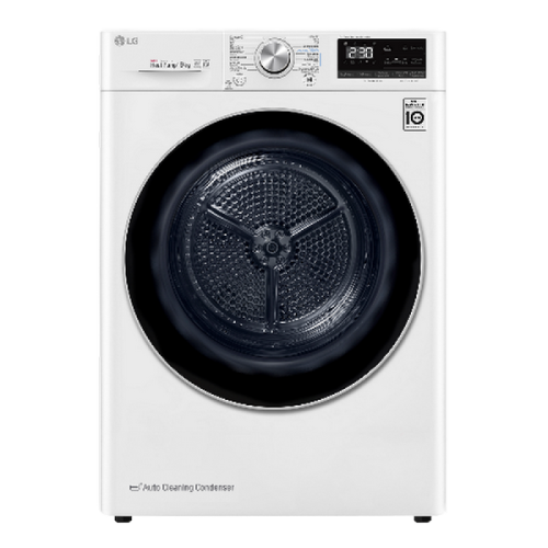 LG RH90V9AV3N -  Warmtepompdroger - 9 kg - 62 dB - Energielabel C