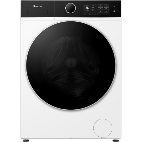 HISENSE WD5I8043BWF - Was-droogcombinatie - 8 kg + 5 kg - 1400 rpm - 72 dB Was-droogcombinatie