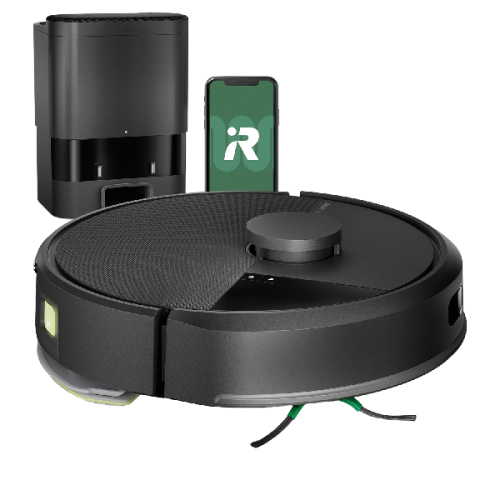 IROBOT Y351040 Robotstofzuiger met dweilfunctie Zwart