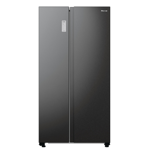 HISENSE RS711N4AFE - Amerikaanse koelkast - breedte 91 cm - hoogte 178.6 cm - inhoud 358 l - NoFrost