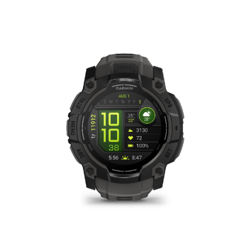GARMIN Instinct 3 50mm AMOLED Smartwatch Zwart
