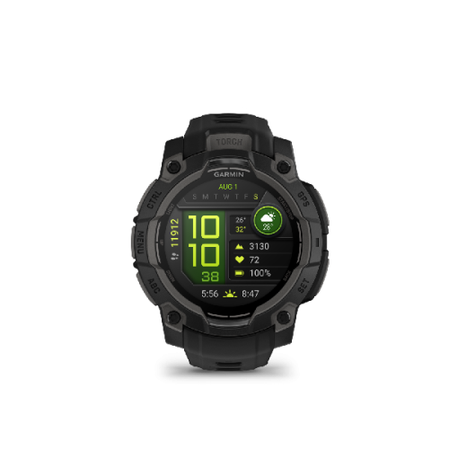 GARMIN Instinct 3 45mm AMOLED Smartwatch Zwart