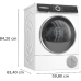 BOSCH WQH245B5NL -  Warmtepompdroger - 9 kg - 63 dB - Energielabel C