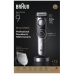 BRAUN Baardtrimmer BT9560 Baardtrimmer Metallic grijs