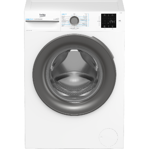BEKO BM3WFU3741S -  EnergySpin - Wasmachine Voorlader - 7 kg - 1400 rpm - 76 dB