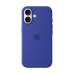 APPLE Silicone MagSafe Cover voor Apple iPhone 16 Ultramarine