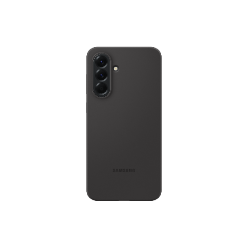 SAMSUNG A56 Silicone Telefoonhoesje voor Samsung A56 Zwart