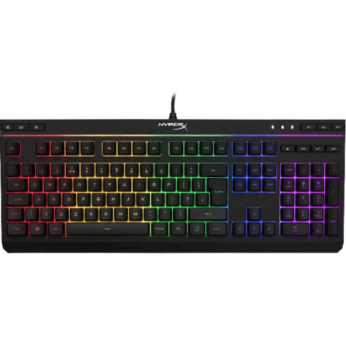 HYPERX Alloy Core RGB Membraan Gaming Toetsenbord - US Qwerty - Zwart
