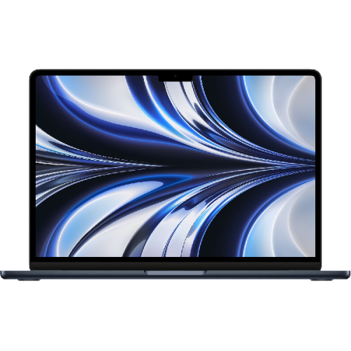 APPLE MacBook Air 13.6 - Middernacht M2 8-Core GPU 16GB 256GB