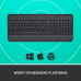 LOGITECH Signature K650 Comfort Draadloos Toetsenbord - Zwart
