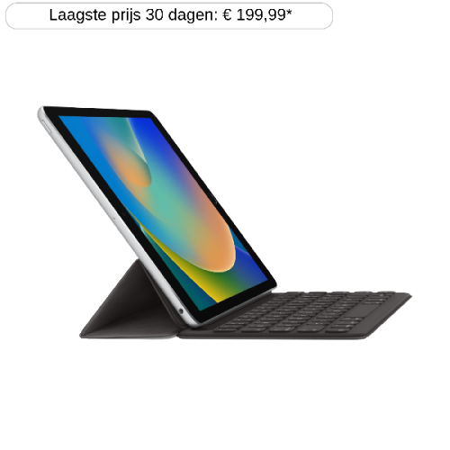 APPLE Smart Keyboard Zwart voor iPad (7e gen.) en iPad Air (3e gen.)