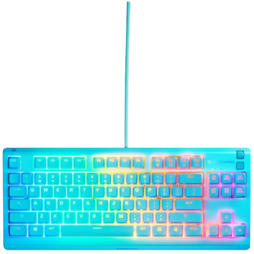 STEELSERIES Apex 3 TKL US Qwerty Layout Bedraad Gamingtoetsenbord Aqua