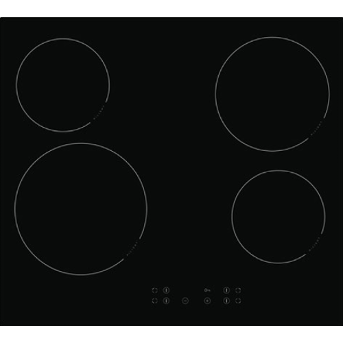 OK. OBH 2621  Kookplaat - Inbouw - Keramisch - breedte 59 cm
