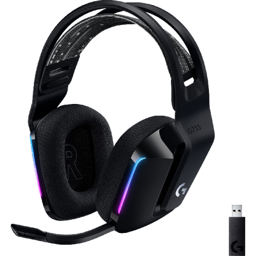 LOGITECH G G733 LIGHTSPEED Draadloze RGB Gaming Headset - Zwart