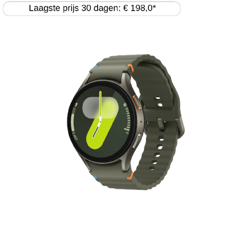 SAMSUNG Galaxy Watch7 - 44 mm Groen
