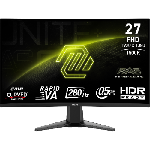 MSI MAG 276CXF - 27 inch - Full HD - VA (Vertical Alignment)