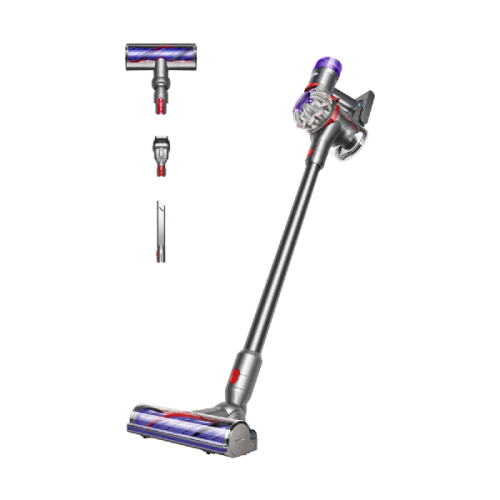 DYSON V8 Advanced Steelstofzuiger incl. kruimelzuiger Nikkel