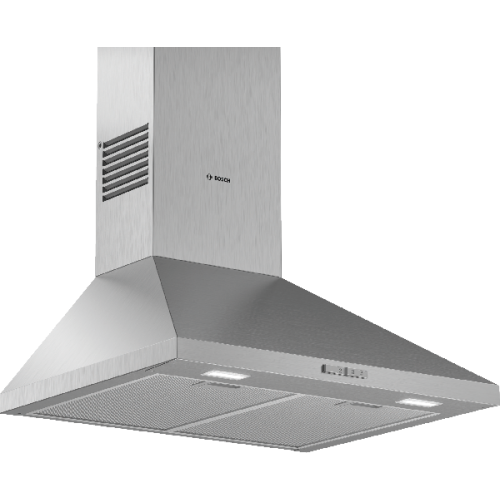 BOSCH DWP66BC50 - Afzuigkap (Muur bevestigde kap) - breedte 60 cm - 598 m³/h - 69 dB(A)