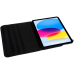 JUST IN CASE Rotating 360 Case voor Apple iPad 2025 (11th Gen) / iPad 2022 (10th Gen) - Zwart