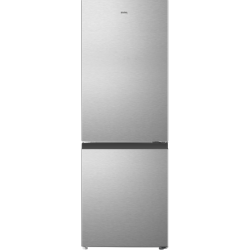 ETNA  KCV343RVS -  Koel-vriescombinatie - breedte 49.5 cm - hoogte 143 cm - inhoud 175 l