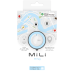 MILI MiTag & Leather case - White - 4 Pack