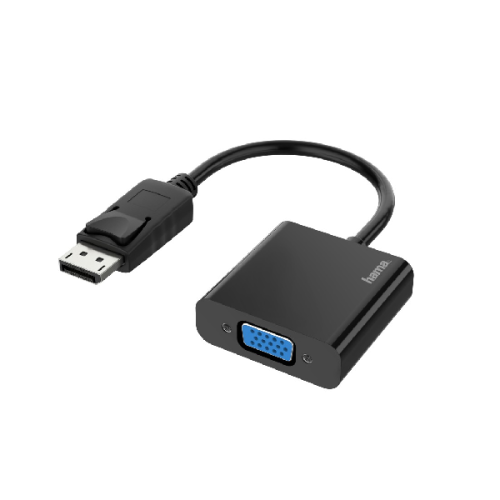 HAMA DisplayPort-adapter naar VGA Zwart
