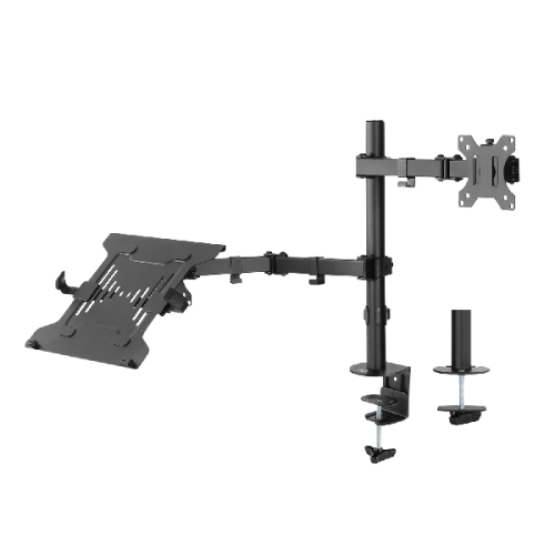 ACT AC8305 Monitorarm met Laptophouder