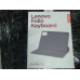 LENOVO Idea Tab Keyboard Folio Grey Beschermhoes met toetsenbord  Grijs