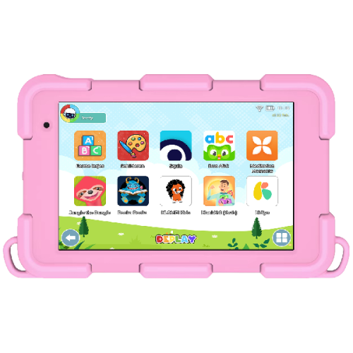DEPLAY Kids Tablet SMART 5+ - 8 inch - 64 GB - Wi-Fi - 4G (LTE) Roze