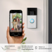 RING Battery Video Doorbell met Chime (2e generatie) - Slimme deurbel Grijs