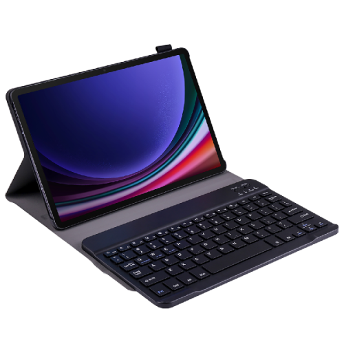 JUST IN CASE Keyboard Cover voor Samsung Galaxy Tab S9 / S9 FE - Zwart